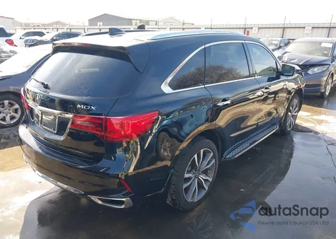 2019 Acura Mdx Advance Pkg z USA, uszkodzony, nr VIN 5J8YD3H86KL005466